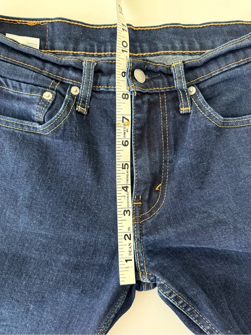Levi’s 511 Men’s Slim Fit Blue Denim Jeans 31x30 Dark Wash Stretch